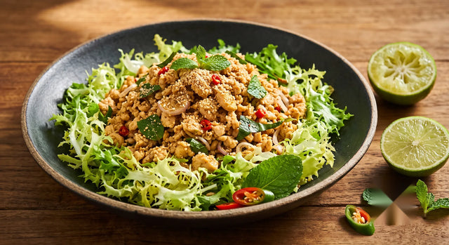 Green Frisée Thai Larb Gai