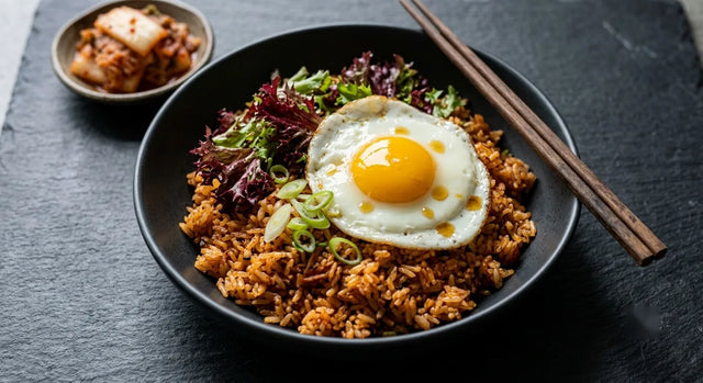 Red Frisée & Kimchi Fried Rice