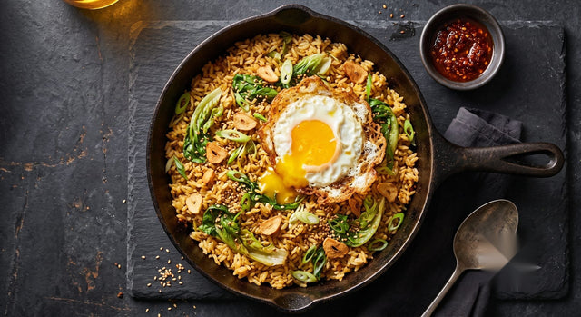 Scamander Garlic Fried Rice with Crispy Egg