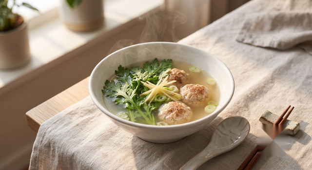 Japanese Tang Oh & Pork Meatball Soup